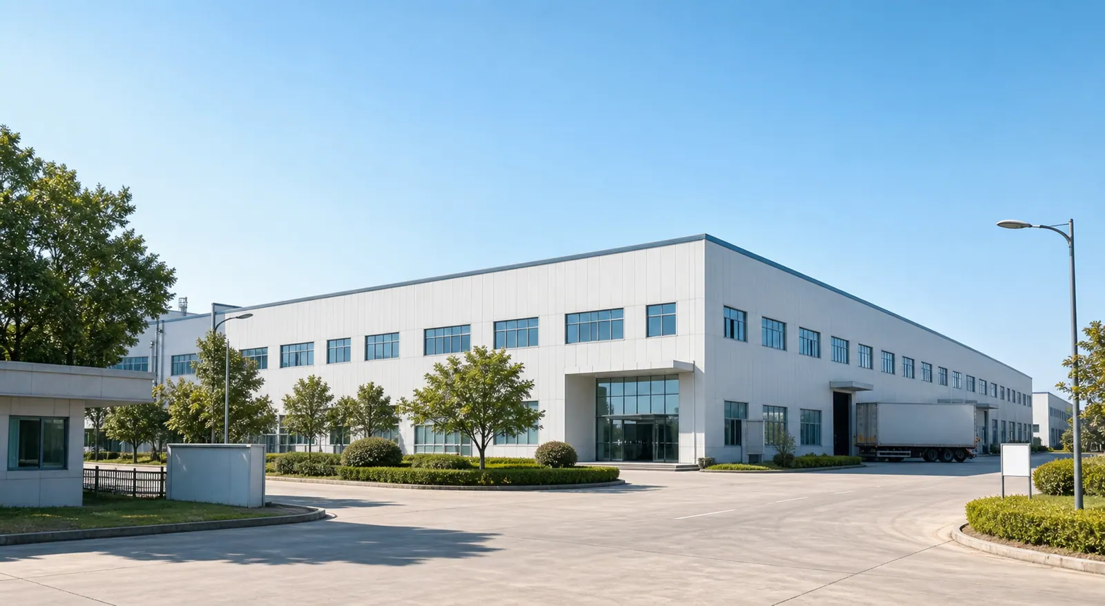 BEYOND-CURTAIN factory exterior